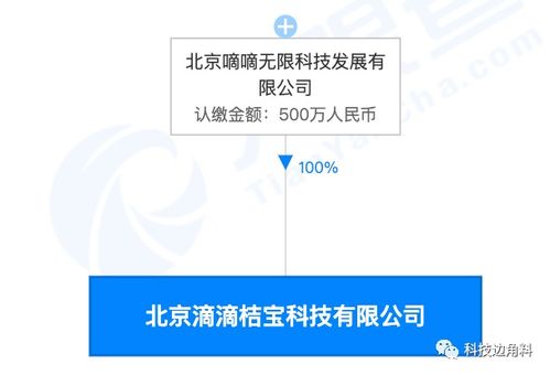 滴滴成立桔宝科技公司，拓展业务至职业中介与信息技术咨询